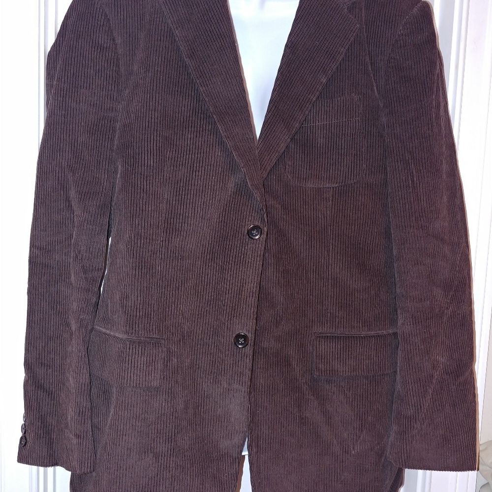 Perry Ellis corduroy blazer